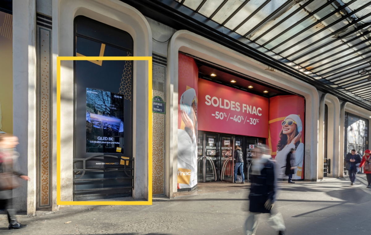 Retailink Fnac Darty OUTDOOH Fnac Ternes
