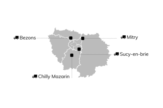 Retailink Fnac Darty Centres de distribution Affichage mobile