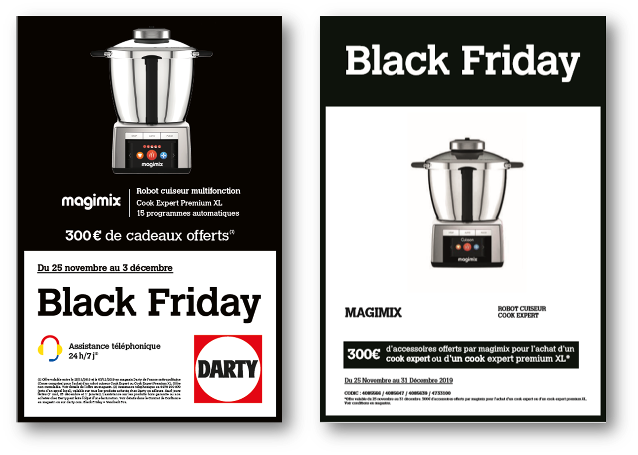 Retailink Fnac Darty communication omnicanale 360 Magimix kakémono