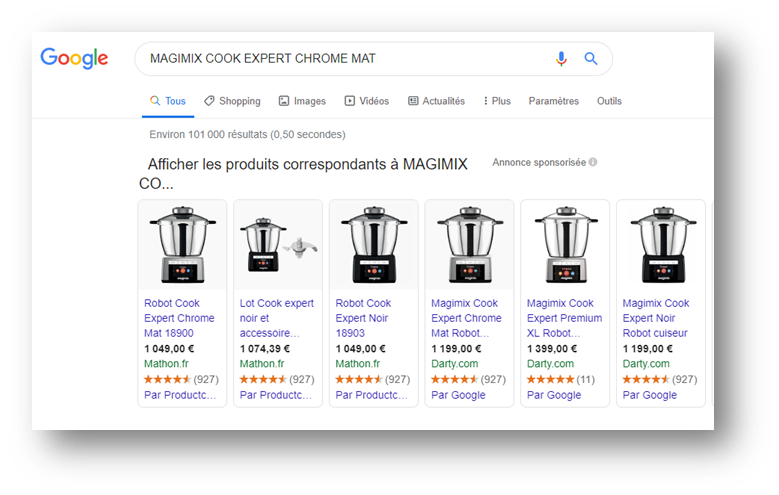 Retailink Fnac Darty communication omnicanale 360 Magimix SEA