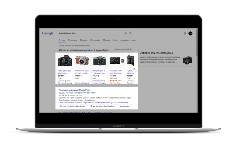 Retailink Fnac Darty SEA textuelle et shopping