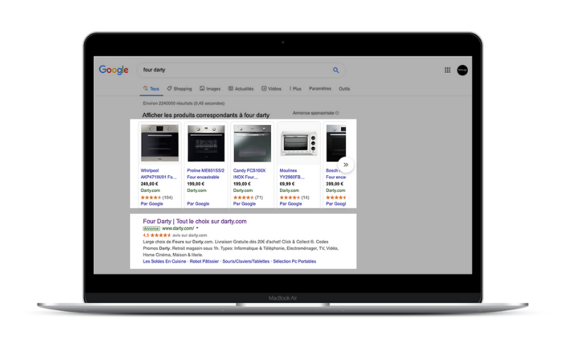Retailink Fnac Darty SEA textuelle et shopping