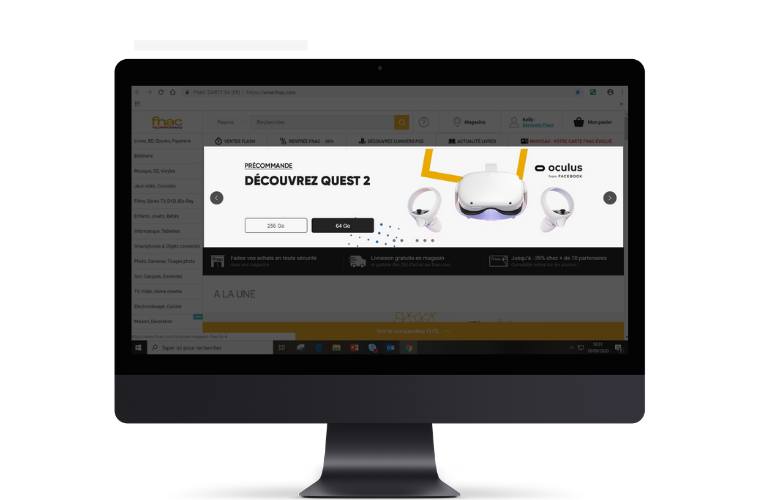 Retailink Fnac Darty activation 360 Oculus e-retail 3