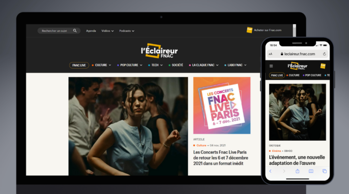 Visuel Bienvenue sur l’Éclaireur Fnac, le media de l’avis et du choix éclairé