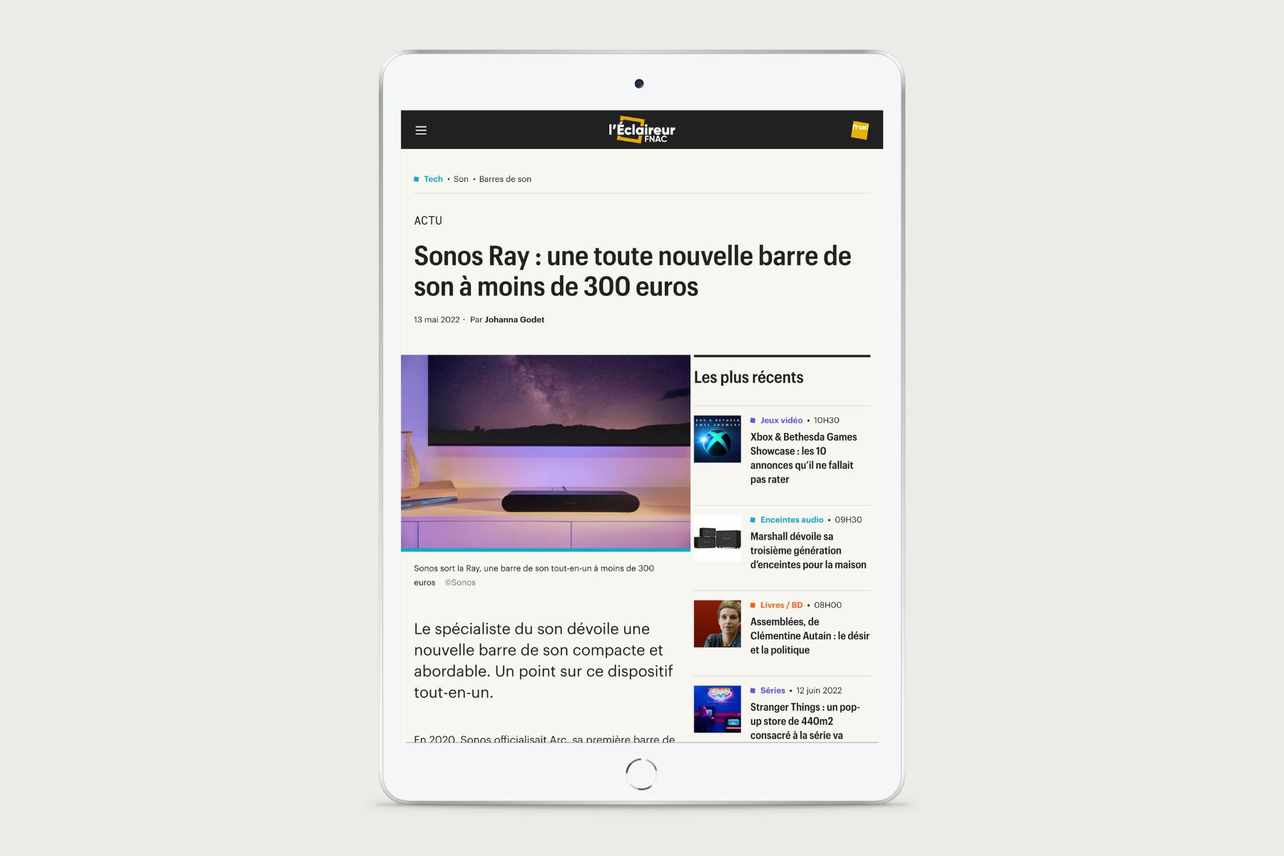 Retailink Leclaireur Fnac display IAB Habillage retail media publicité marketing