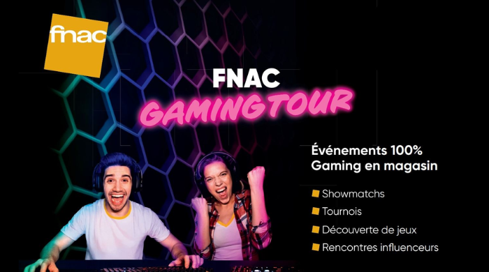 Visuel Embarquez dans l’expérience Fnac Gaming Tour