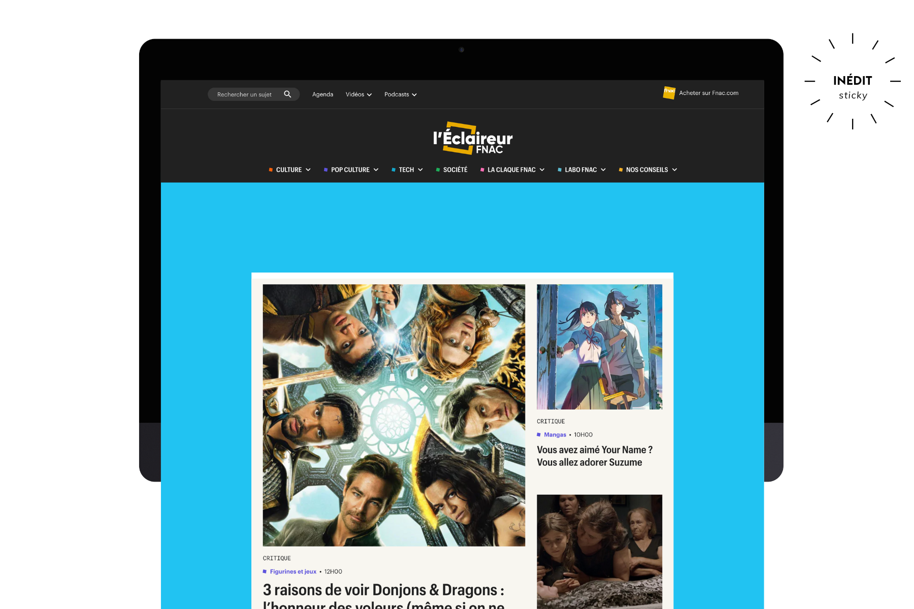 Retailink Fnac Darty content marketing L'Eclaireur Fnac Retail Media 3