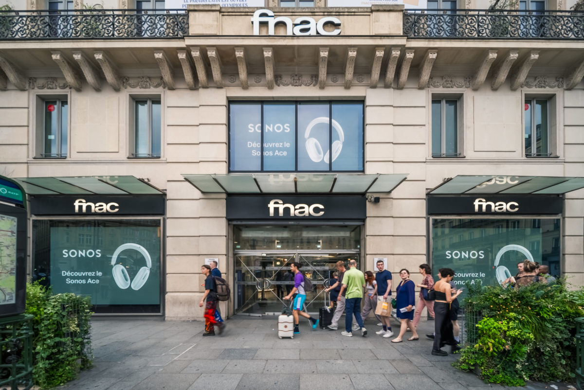 Sonos Ace bache DOOH Fnac Darty Retail Media Retailink