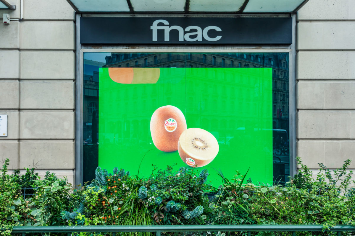 Retailink Zespri affichage dooh retail media fnac darty 1