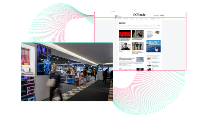 Visuel Retailink lance « Bi-Média », la première offre omnicanale de double exposition ciblée