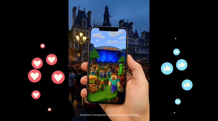 Visuel Créez une expérience en réalité augmentée au Festival Fnac Live Paris 2025