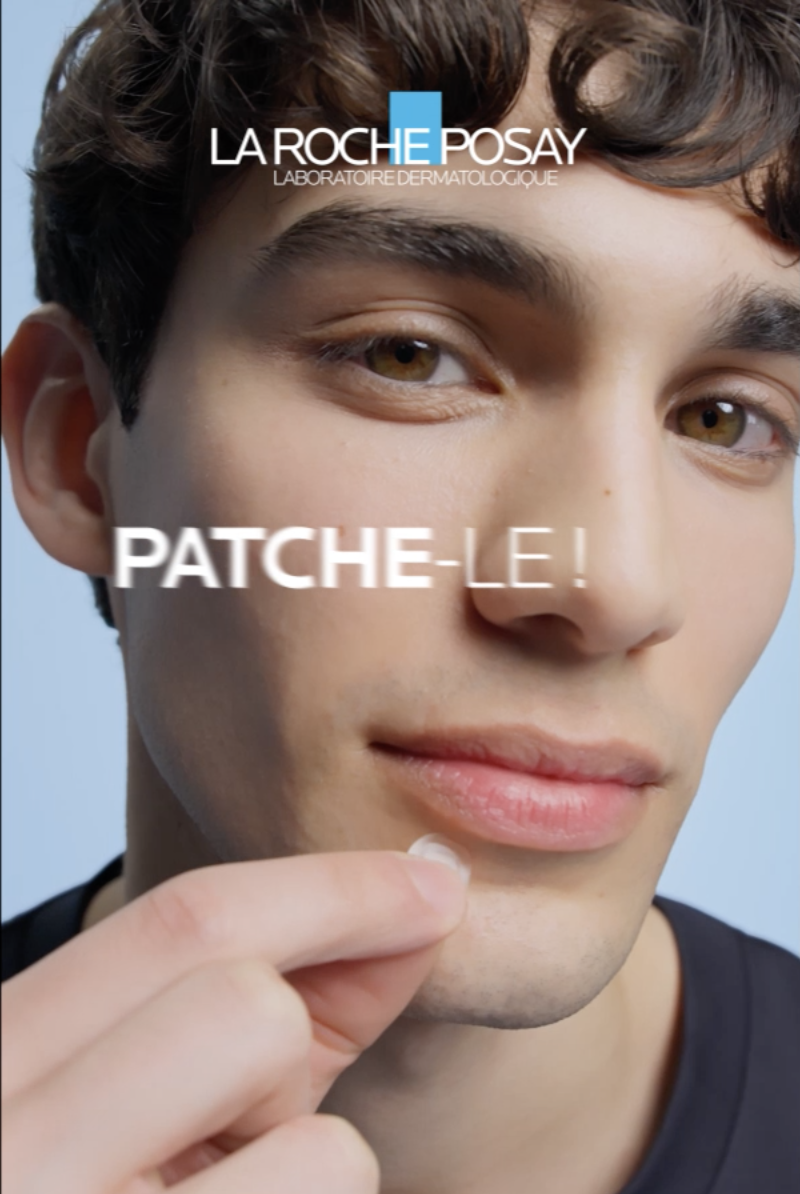 La Roche Posay_LOreal_retailink by Fnac Darty retail media cosmetique beauté dermatologie publicité média creative La Roche Posay Effaclar Patch Bouton 2