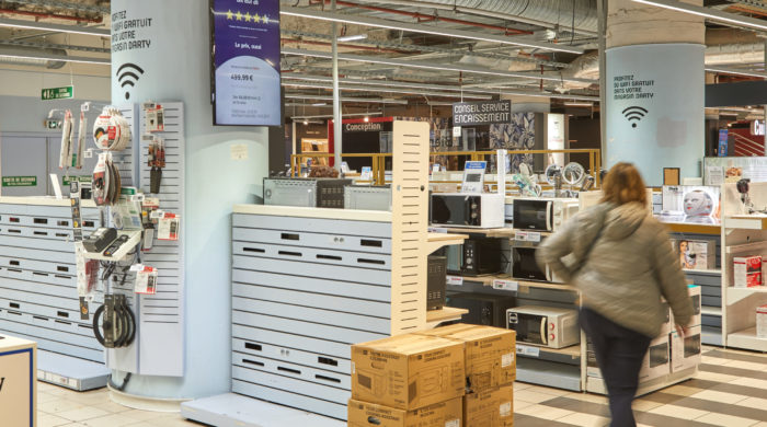 Visuel L&rsquo;effet ROPO illustré sur les ventes en magasin d’un leader de l’électroménager durant Black Friday