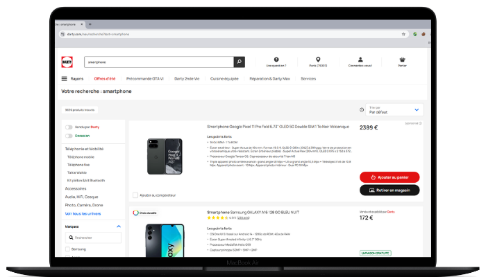 3Lancement eRetail Google Pixel 11 Pro Retail Media Retailink Fnac Darty -